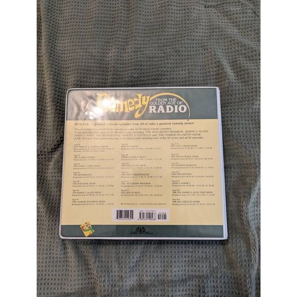 Comedy from the Golden Age of Radio 60 Hours 30 Programs 20 Cassettes READ - Picture 2 of 6